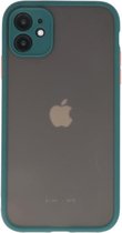 iPhone 11 Hoesje Hard Case Backcover Telefoonhoesje Donker Groen