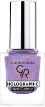 Golden Rose HOLOGRAPHIC Nail COLOUR NO: 05 Nagellak Holografische Trend Nagellak