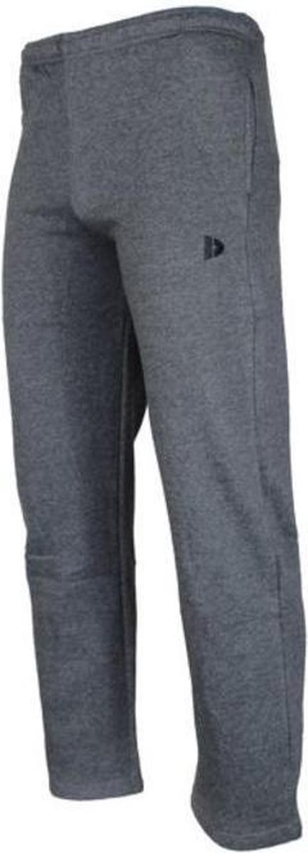Donnay - Joggingbroek rechte pijp dunne kwaliteit (Nigel) - Sportbroek - Heren - Charcoal-marl (037) - maat XXL