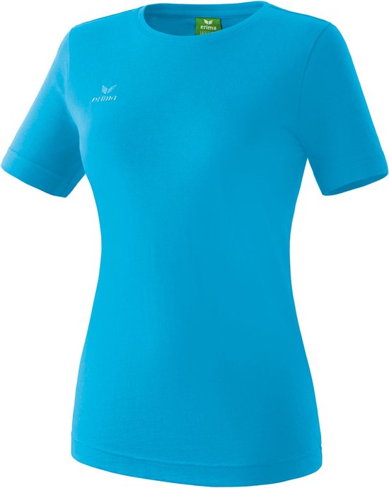 Erima Basics Dames Teamsport T-Shirt - Shirts  - blauw licht - 34
