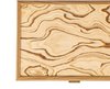 Afbeelding van het spelletje Walnoot houten kist met naturel houten Italian Olive deksel  Top Kwaliteit