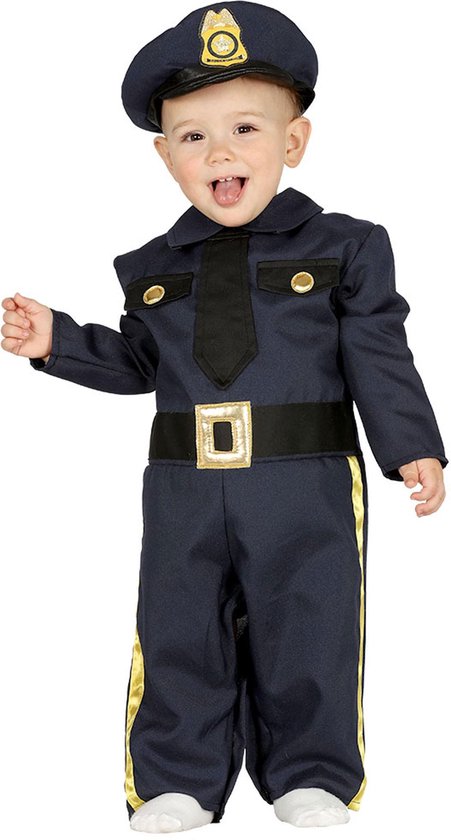 schildpad Huisje melk FIESTAS GUIRCA, S.L. - Politie agent kostuum voor baby's - 12 - 18 maanden  | bol.com