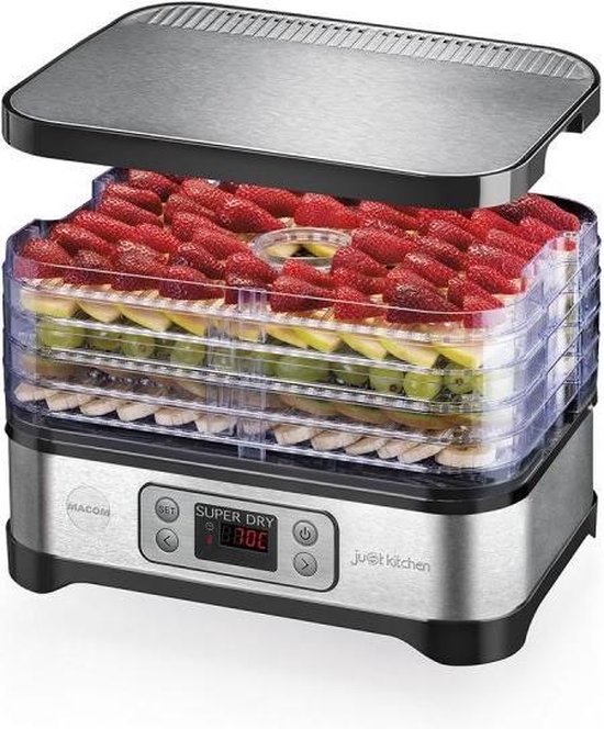 Macom Superdry Zwart, Roestvrijstaal 450 W van Macom — afbeelding 3