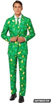 Suitmeister St. Patrick Verkleedpak - Mannen Kostuum - Groen - Maat XXL