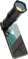GadgetBay UV Camera Lens 18X-30X Zoom Telephoto Telescooplens voor je telefoon + Tripod - Zwart