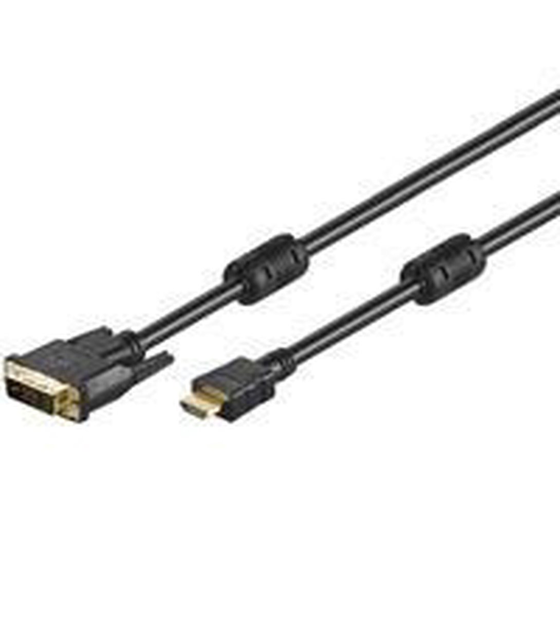 Premium DVI-D Single Link - HDMI kabel / zwart - 2 meter | bol.com
