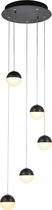 BALL Hanglamp LED 1x50W/2250lm Zwart