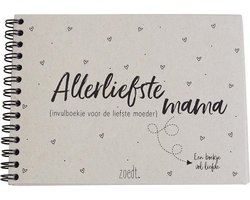 Zoedt invulboek - allerliefste mama - A6 formaat