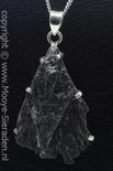 Zilveren Kyaniet edelsteen ketting hanger Zilveren Kyaniet edelsteen ketting hanger