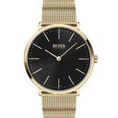 BOSS HB1513735 HORIZON - Polshorloge -  Staal - Goudkleurig - Ø  40 mm