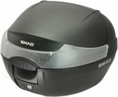 Topkoffer + slede afneembaar 33L zwart shad sh33