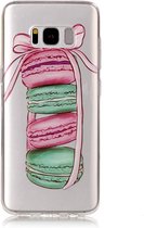 Softcase hoes macarons Samsung Galaxy S8 Plus