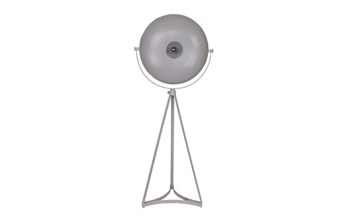 BePureHome Blown Vloerlamp - Metaal - Grijs - 145x59x42