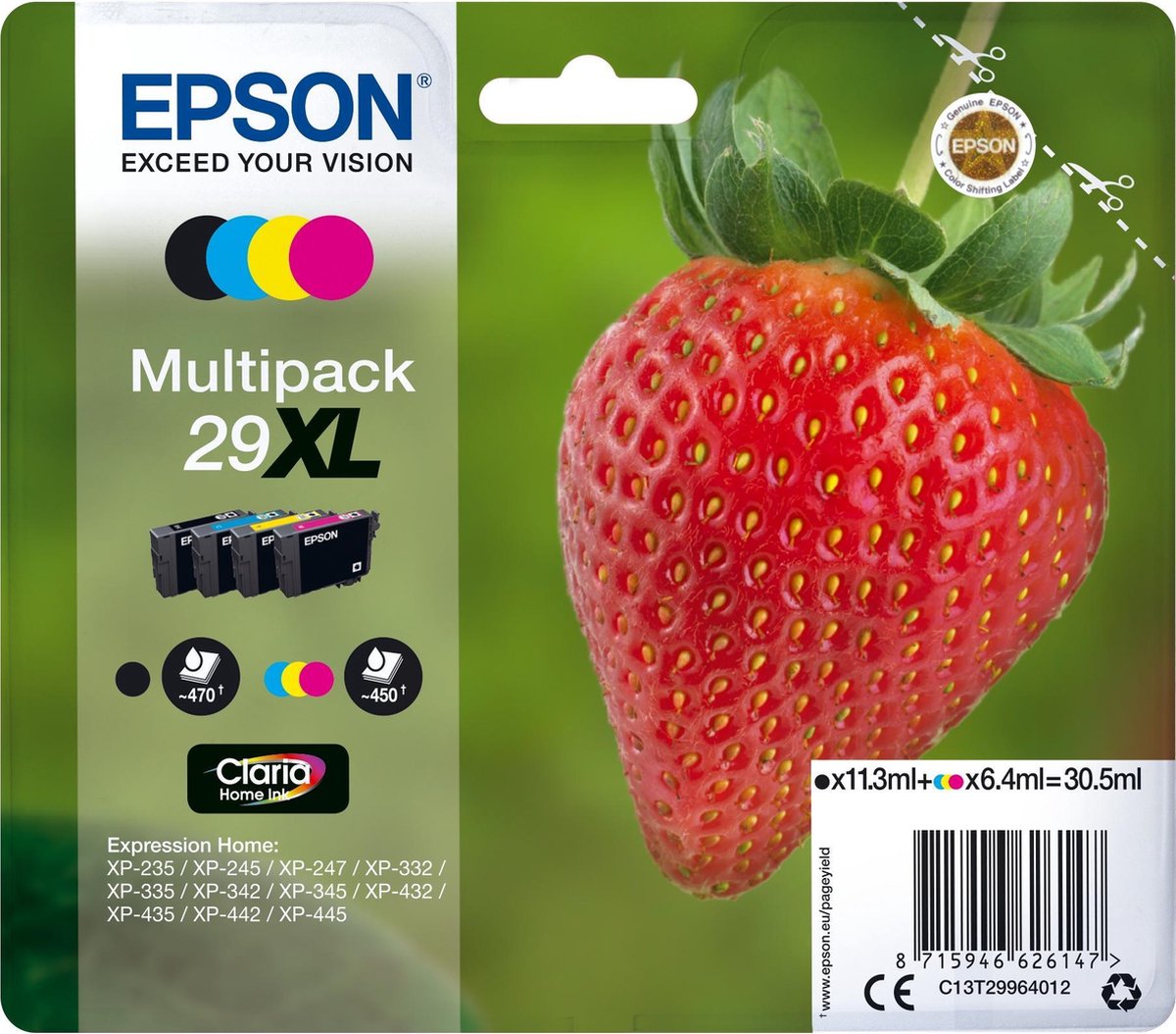 Epson 29XL - Inktcartridge / Multipack - Epson