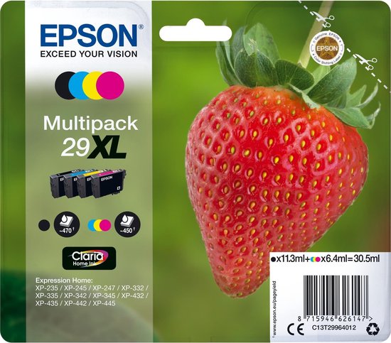 Epson 29XL - Inktcartridge / Multipack - Epson