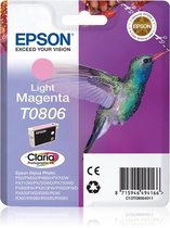 Epson Hummingbird Singlepack Light Magenta T0806 Claria Photographic Ink