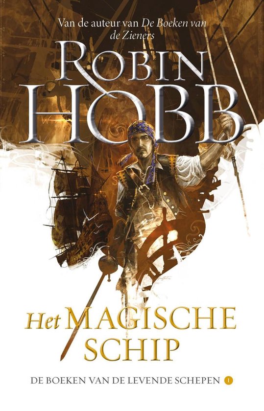 De boeken van de levende schepen 1 - Het Magische Schip - cover