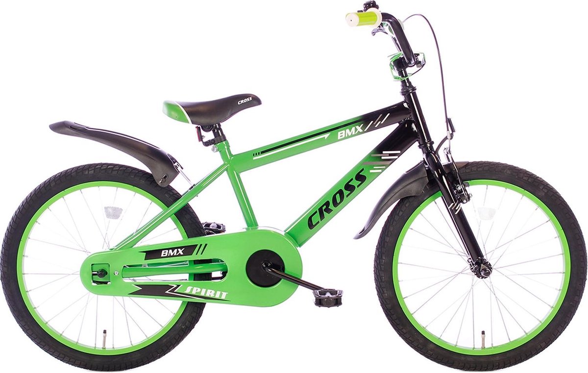 Spirit Bikes Spirit BMX Cross Jongensfiets groen 20 Inch
