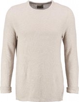 Jack & jones vintage langere beige trui katoen linnen - Maat  XL