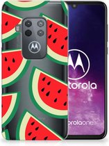 Motorola One Zoom Siliconen Case Watermelons