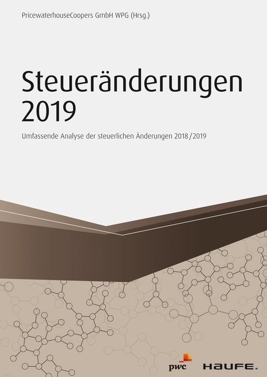 Haufe Fachbuch - Steueränderungen 2019 - cover