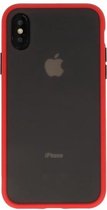 Kleurcombinatie Hard Case voor iPhone XR Rood