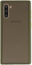 Kleurcombinatie Hard Case voor Samsung Galaxy Note 10 Groen