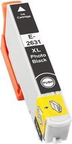 Print-Equipment Inkt cartridges / Alternatief voor epson 26 XL Foto Zwart
