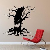 Sticker Decoratie Ketel Spider Heks Muursticker Halloween Home Decor Vinyl Verwijderbare Art Muurtattoo voor kinderen Slaapkamer - AW9458