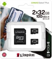 Kingston Technology Canvas Select Plus 32 Go MicroSDHC UHS-I Classe 10