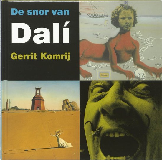 Cover van het boek 'De snor van Dali' van Gerrit Komrij