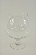 Glazen Vazen En Flessen - Cognac Glas D-16 H-19 Cm