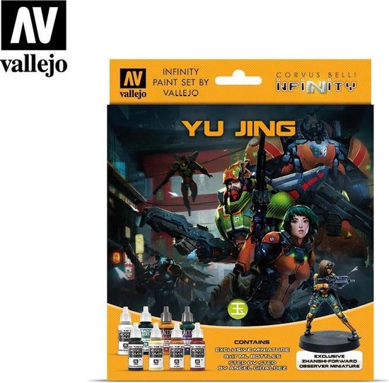 Afbeelding van het spel Model Color Infinity Yu Jing - 8 kleuren - 17 ml - 70235