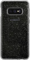 Spigen Liquid Crystal Glitter Backcover Samsung Galaxy S10e hoesje - Zilver