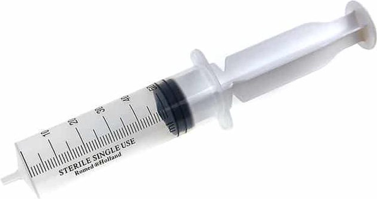Goedkoopste Romed 3-delige injectiespuiten 20ml luer slip 50 stuks Romed - Polypropyleen - 3 delig Luer slip