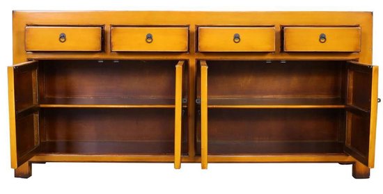 Fine Asianliving Chinees Dressoir L180xB40xH85cm Vintage Geel Chinese  Meubels Oosterse... | bol.com