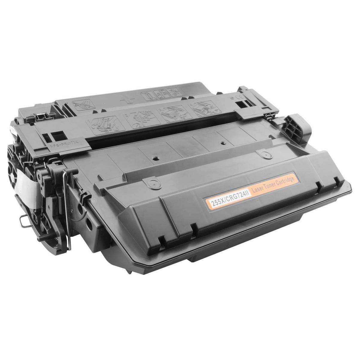 Toner Activejet ATH-55AN (replacement Canon, HP 55A CRG-724, CE255A; Premium; 6 000 pages; Black)