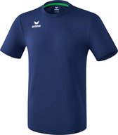 Erima Liga Shirt Korte Mouw New Navy Maat S