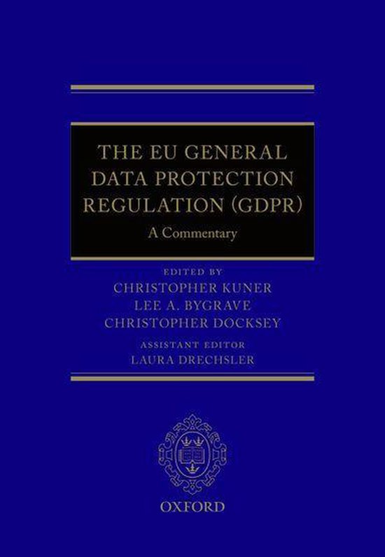The EU General Data Protection Regulation (GDPR) - cover