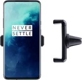 Shop4 - OnePlus 7T Pro Autohouder Verstelbare Ventilatierooster Houder Zwart