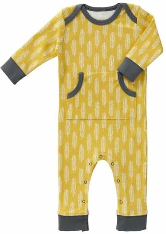 | Fresk pyjama zonder voet Havre vintage yellow Fresk pyjama Havre Vintage Yellow | Vintage geel, Pyjama