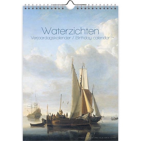 Waterzichten Verjaardagskalender - formaat A4