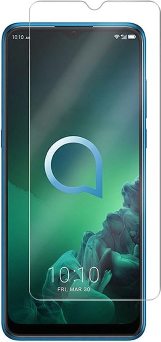 9H Tempered Glass - Geschikt voor Alcatel 3X (2019) Screen Protector - Transparant