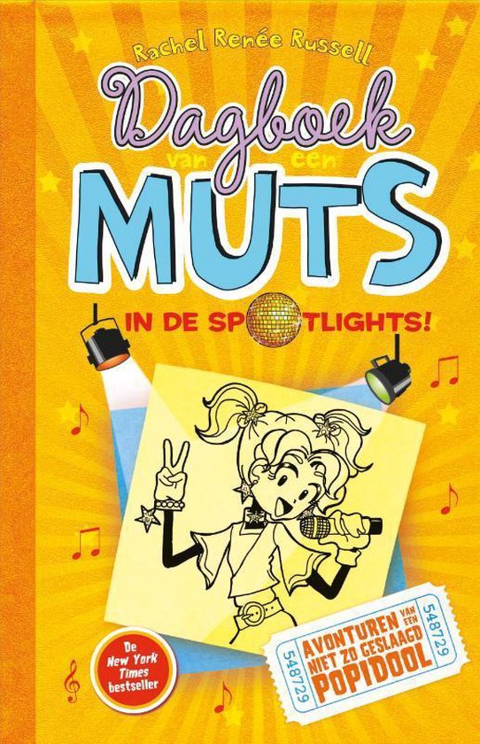 Omslag van Dagboek van een muts 3 - In de spotlights!