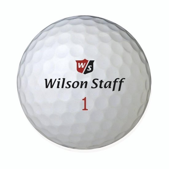Wilson Staff DUO Soft+ 2020 Golfballen - Dozijn / 12 stuks - Wit van Merkloos — afbeelding 3
