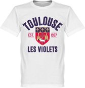 Toulouse FC Established T-Shirt - Wit - 4XL