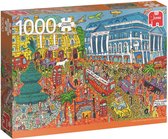 Jumbo Premium Collection Puzzel Piccadilly Circus London - Legpuzzel - 1000 stukjes