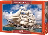 Castorland Legpuzzel Tall Ship Leaving Harbour 500 Stukjes