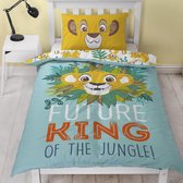 Disney The Lion King Hakuna - Dekbedovertrek - Eenpersoons - 135 x 200 cm - Multi