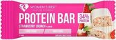 Womens Best Protein Bar - Proteïne Repen -  Aardbei - 12 eiwitrepen